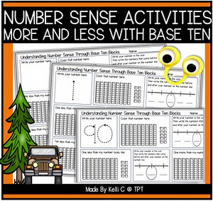 Number Sense Worksheets for Numbers 1 - 90 With Place Value and Base 10