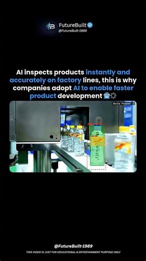 AI Vision System Instantly Inspects Bottles on Factory Lines 🤖🏭