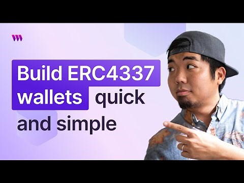 Create ERC-4337 Smart Wallets with Account Abstraction - Quick & Simple