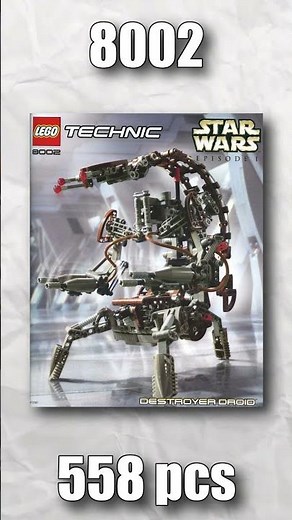 Every LEGO STAR WARS TECHNIC Set