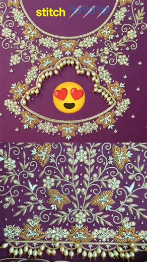 Maggam Work learning easy on Instagram: "MAGGAM WORK TRENDING DESIGN || #aariwork #aari #maggamwork #aariworkblouse #maggamworks #maggam #maggamworkblouse #aariworkclasses #maggamworkclases #maggamblouse"