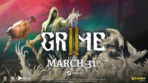 【3月31日发售】类银河恶魔城新作 Grime2发售宣传视频