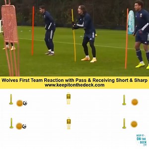2.2K views · 41 reactions | Wolves short and sharp work movement specific. ⚽⚽⚽ For 120 structured Training Sessions for all age groups with exact pitch dimensions, layouts & videos plus bonus monthly content 퐃퐎퐖퐍퐋퐎퐀퐃 퐋퐈퐍퐊 ➡➡➡ https://keepitonthedeck.com/downloads/possessionwitpurposepepguardiolatrainingsessions | Football Training Drills/Session Plans | Facebook