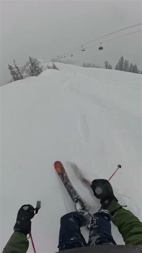 Powder #skiing