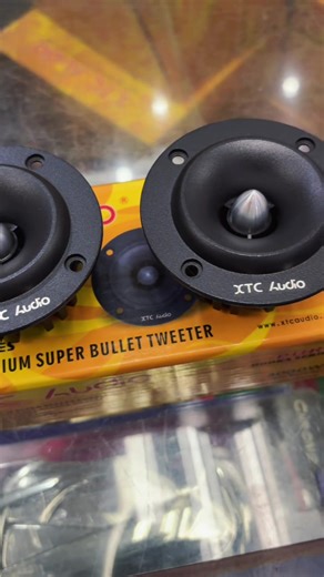 Crisp. Clean. Pure. XTC Pure : - 3000 W max - 3.25 inch tweeter - Titanium super bullet tweeter Available at Discount Radio. (068) 786 3365 #fyp #xtc #tweeter #caraudio #sound