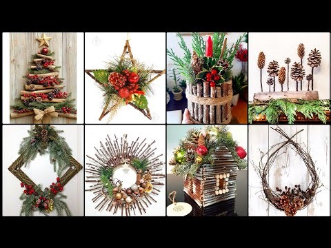 Aesthetic Christmas Twig Crafts & Rustic Holiday Decor Ideas 🎄✨