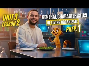 SCIENCE l Prep. 1 l - First Term 2026 - Unit 3 - Lesson 2 : Characteristics of Living Organisms