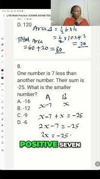 Solve for X Algebra Problem Explained Simply! #asvabmath #maths #teasmath
