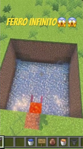 Ferro INFINITO su MIinecraft Bedrock Edition #minecraft