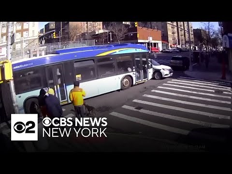 16 hurt in MTA bus crash in the Bronx