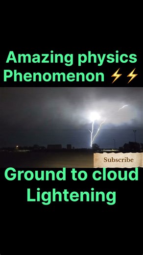 Wait, lightning can strike FROM the ground?#physics #shorts #viralshorts #teslaeduventures #physics