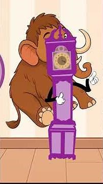 Mammoth-themed Nursery Rhyme Fun: Hickory Dickory Dock Mammoths 1-6 | Educational Kids’ Song