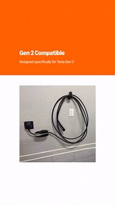 Tesla Mobile Charger Wall Mount Cable Organizer Bracket with UMC Holder fit Tesla Gen 2 Mobile Connector Charging Cable Cord Model 3 Y X S