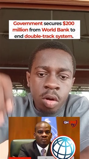 #worldbank has given Ghana 200 million dollars to end the double track system in our #shs #fyp #ghananews #ucc