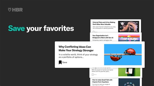 45K views · 51 reactions | Save your favorite HBR articles to My Library and read later. Explore My Library – on website or in-app. https://s.hbr.org/4e1IkOO | Harvard Business Review | Facebook