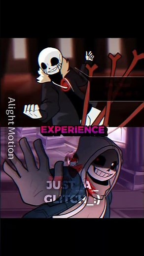 Canon Killer sans(킬러 샌즈) VS Canon Dust/Murder sans(머더 샌즈)[Rematch] #shorts #sansaus #sans #undertale