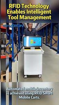 RFID Technology Enables Intelligent Tool Management #rfid #rfidsolution #tech