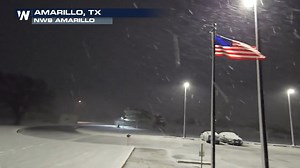 15K views · 307 reactions | Snowflakes fell Saturday night at the NWS office in Amarillo, Texas. A rapid warm-up will raise temperatures into the upper 70s across the Panhandle and much of the south central! | WeatherNation | Facebook