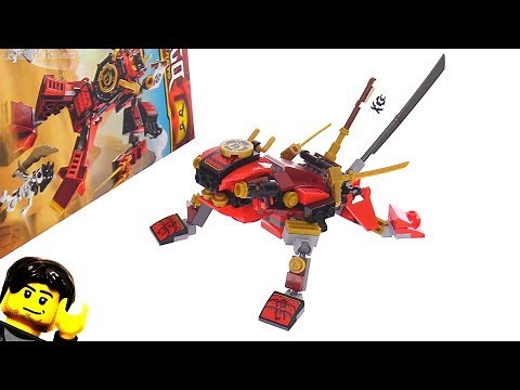 LEGO Remix! Ninjago Legacy Samurai Mech alternate build 70665