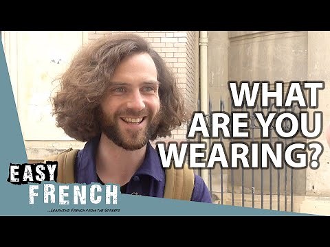 French Clothing Vocabulary | Super Easy French 98