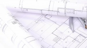 clip-558010-high-view-plans-blueprints-turning