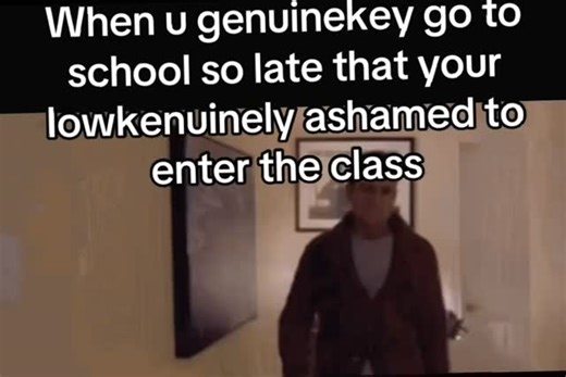 Best Memes, Best Extensions for School 😉 on Instagram: "Oh its that feeling when you are so late for school you contemplate just leaving instead. Its a whole thing"