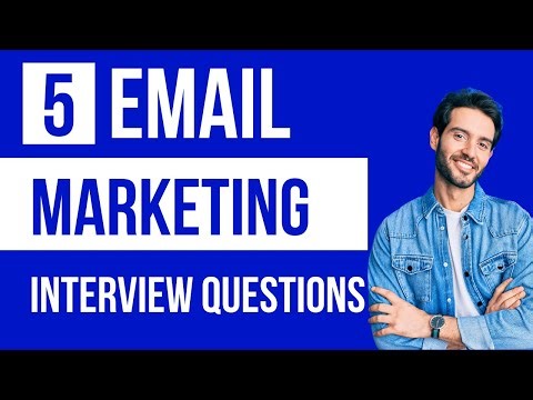 Email Marketing Interview Questions and Answer Examples