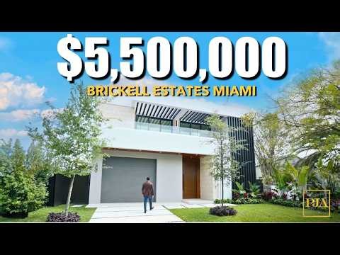 Inside a $5,500,000 MIAMI MANSION | Brickell Estates | Peter J Ancona