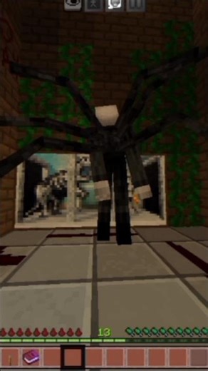 PENNYWISE & SLENDERMAN ATTACKED ME! 🤡💀 #Shorts#viral#minecraft #horror
