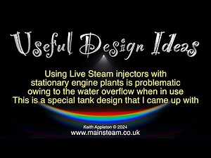 USEFUL MODEL STEAM ENGINE DESIGN IDEAS - PART #7 - A SPECIAL FEATURE