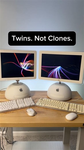 Twins. Not Clones.