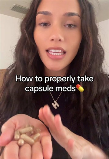 How to Properly Take Capsule Medications
