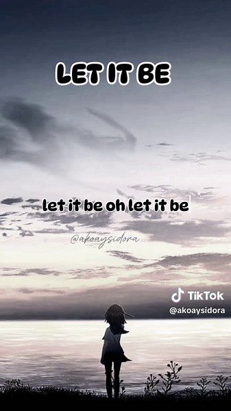 Let It Be - Song Lyrics for You