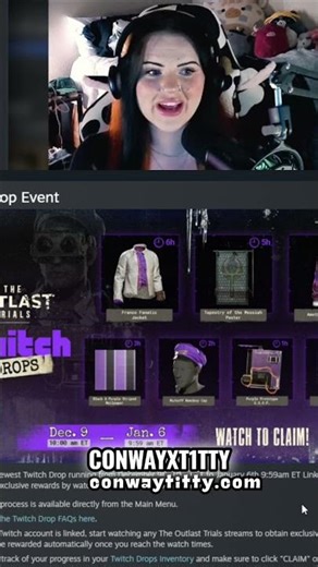FREE Twitch Drops! #TheOutlastTrials #HorrorGaming #Shorts