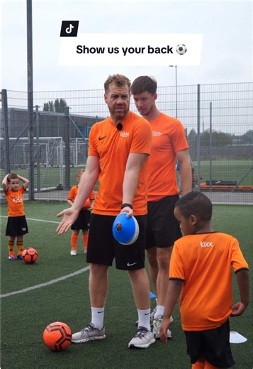 Show Us Your Back: Fun Football Skills for Kids