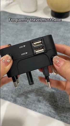 One Adapter for All Your Devices Perfect for Global Travelers #traveladapter #globaltravel
