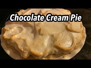 How to make a chocolate pie/ easy and delicious