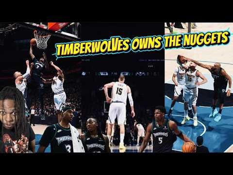 TIMBERWOLVES OWNS THE NUGGETS!! NUGGETS VS TIMBERWOLVES FIRST ROUND|FULL GAME HIGHLIGHTS|