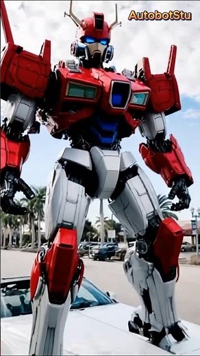 Watch this epic ROBOT transformation into a Vintage Car