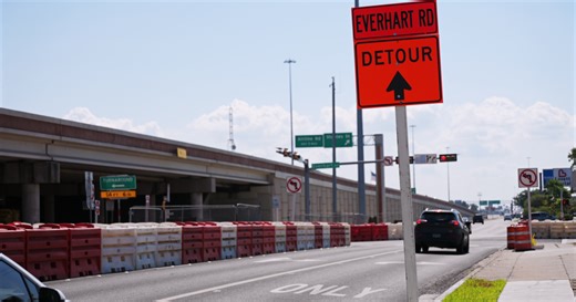 Everhart Road, SPID construction to last until March 2026