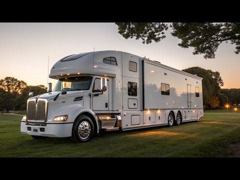 Kenworth W1250 Motorhome Truck — The Most Intimidating Luxury RV Ever Built