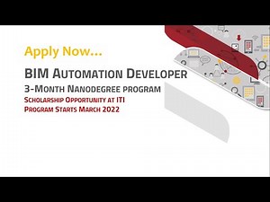 فتح باب التقدم للدفعة الأولى من برنامج مطور أتمتة نظم نمذجة معلومات البناء