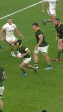 Cheslin Kolbe's steps vs England🔥