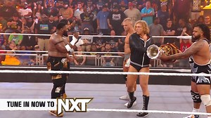 Hold up a second 🤔 "Stacks" is now the Special Guest Referee for this tag team match?!? #WWENXT | WWE NXT Show