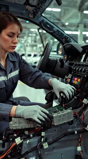 BMW Manufacturing Process – From Steel to Supercar Part 3 #automobile #mechanic #cartok #racing