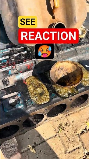 Engine Block Cleaning #shortsfeed #shortsviral #mechanic #engine #mechanic #machine