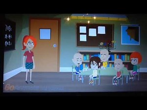 Classic caillou cries and poops at school