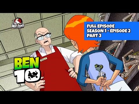 Ben 10 Classic | Season 1 Episode 2 - Part 3 | Washington B.C. | Full Episode (Hindi Dubbed)