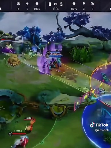 Triple Kill Highlight from KPL Match by Nuwa Wolves