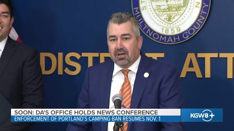Multnomah County DA shares plan for Portland camping ban enforcement